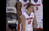 One handed guard Zach Hodskins scores first bucket for Florida