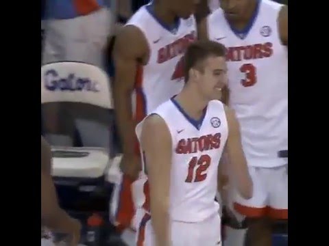One handed guard Zach Hodskins scores first bucket for Florida
