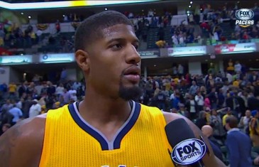 Paul George rips the zebras says “NBA has to look at shit like this”