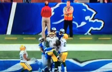 The Miracle in the Motor City: Aaron Rodgers hail mary pass to beat the Detroit Lions