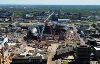 Time lapse of the Vikings’ new stadium construction