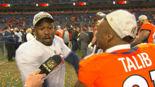 Von Miller & Aqib Talib are going to the ship