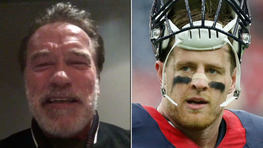 Arnold Schwarzenegger’s message for J.J. Watt & the Texans