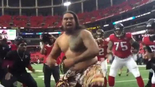 Atlanta Falcons pre-game gets a little crazy