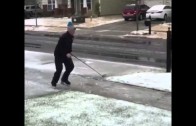 Carolina Panthers fan goes “Happy Gilmore” on a golf ball
