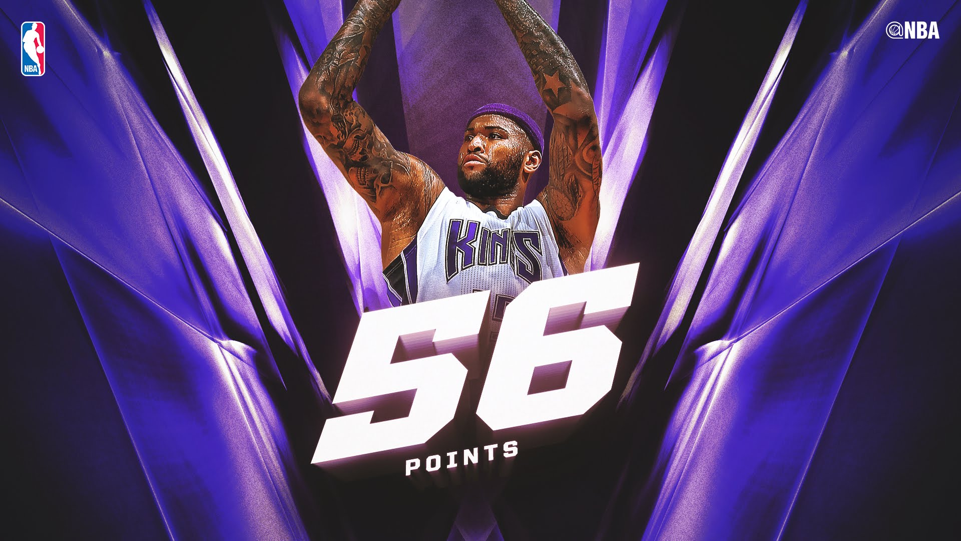 DeMarcus Cousins drops a 50 burger on the Charlotte Hornets