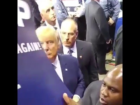 Donald Trump head nods at question asking would he fire Roger Goodell