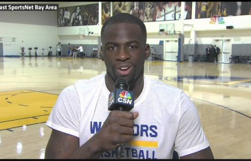 Draymond Green’s mom interrupts interview to tell him he’s an All Star