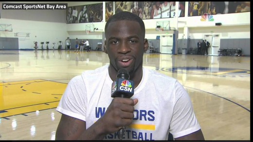 Draymond Green’s mom interrupts interview to tell him he’s an All Star