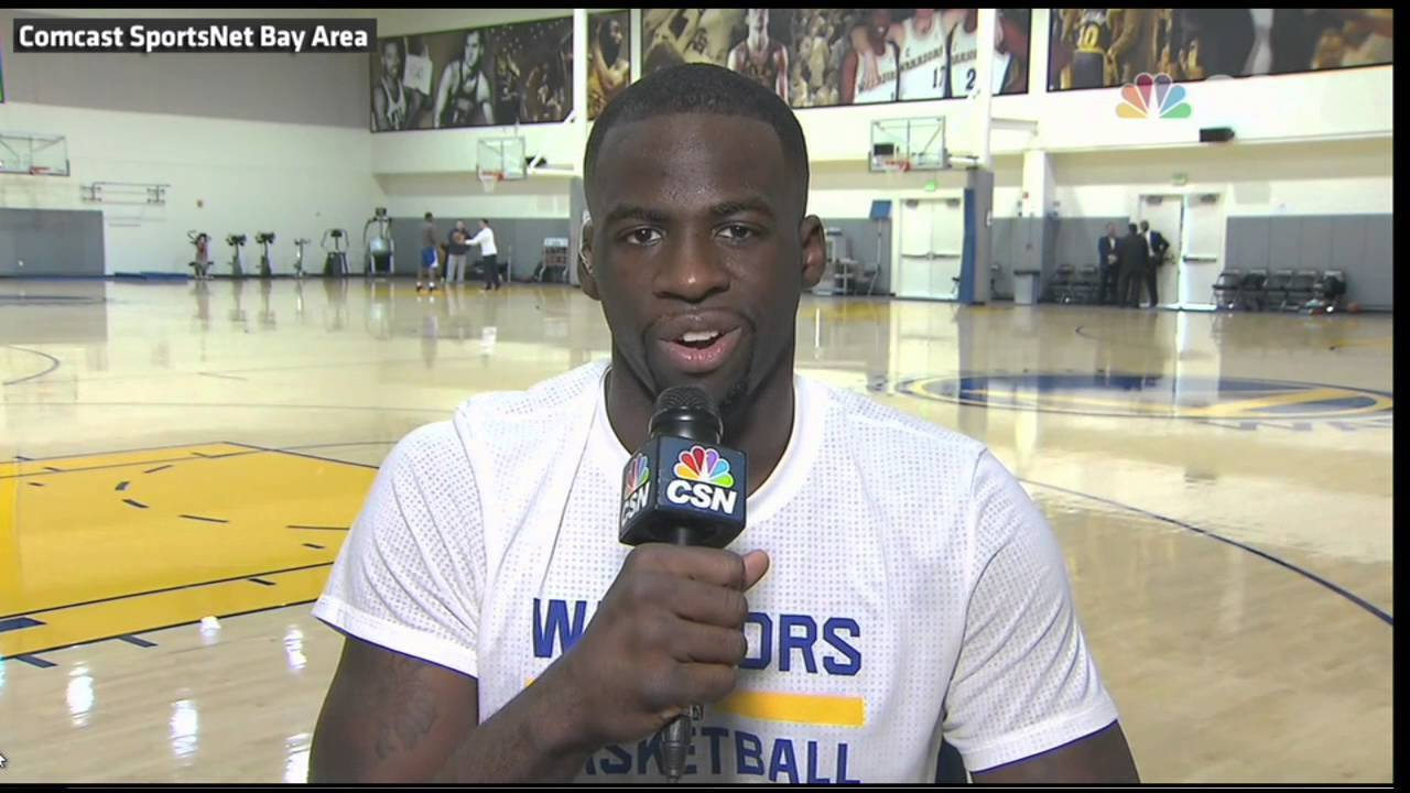 Draymond Green's mom interrupts interview to tell him he's an All Star