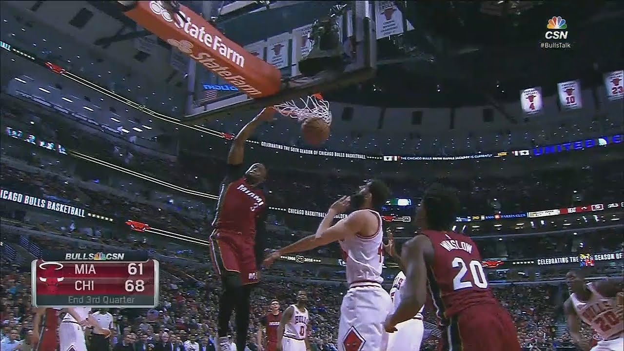 Dwyane Wade turns back the clock with a sick slam