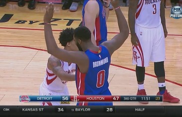 Houston Rockets foul Andre Drummond 5 straight times