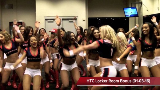 Houston Texans cheerleaders “Hit The Quan” for the Texans postseason birth