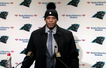 Cam Newton says the Panthers got “butt tight” in the 2nd half