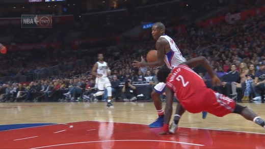 Jamal Crawford puts Patrick Beverley on skates