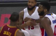 LeBron James tells Marcus Morris to “stop grabbing my fucking arm”