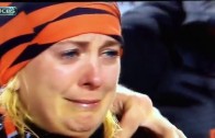 Montage of Bengals fans crying after Steelers loss
