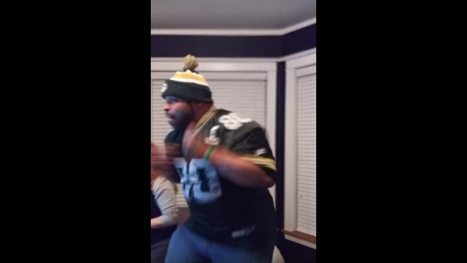 Packers fan went ballistic after Aaron Rodgers Hail Mary