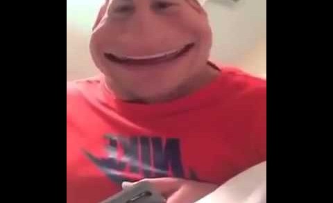 Rob Gronkowski clowning on snap chat