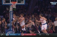 Robin Lopez ejected for hitting Chris Paul