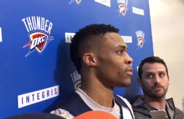 Russell Westbrook goes silent on Steph Curry’s win prediction
