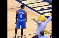 Russell Westbrook was pissed at the Denver Nuggets mascot