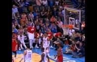 Russell Westbrook with a priceless reaction to Patrick Beverly’s horrible shot
