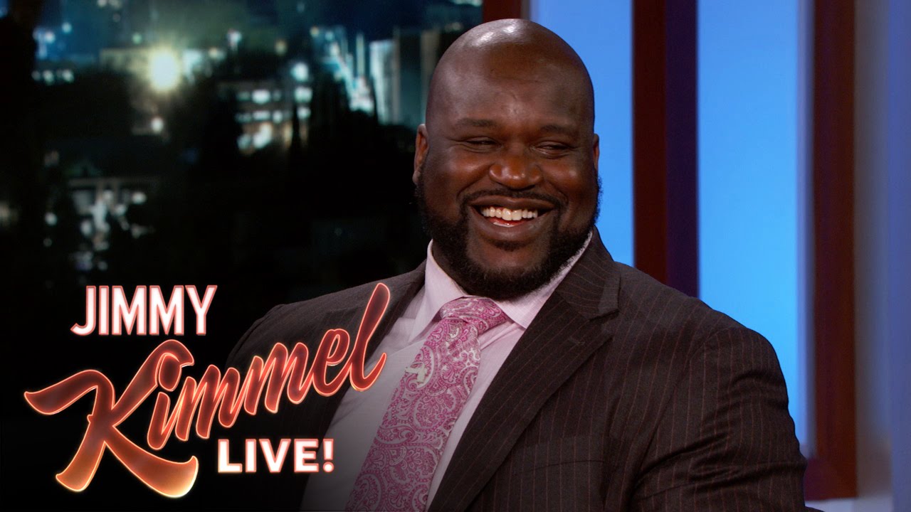 Shaq discusses the Blake Griffin incident with Jimmy Kimmel