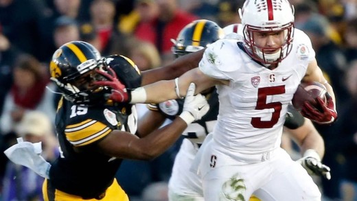 Stanford fan bombs Christian McCaffrey’s Rose Bowl interview