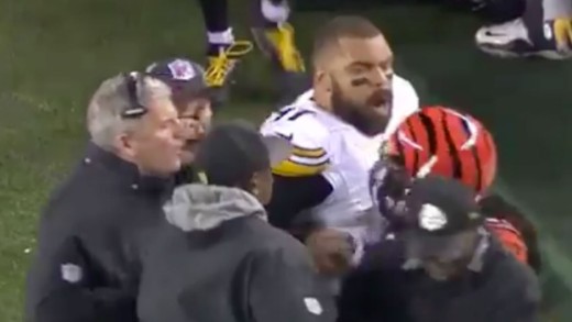 Steelers coach grabs Bengals’ Reggie Nelson by the dreadlocks