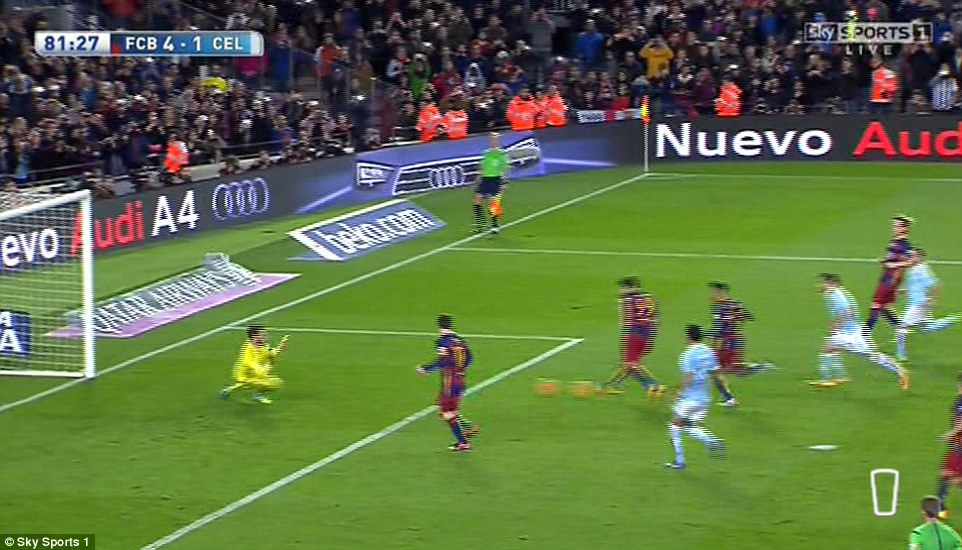 Lionel Messi's rare penalty kick assist