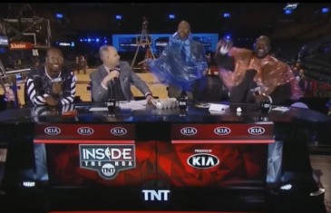 Shaq & Kenny Smith play “Egg Roulette” while Von Miller watches