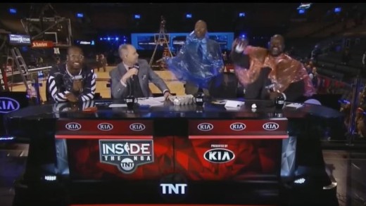 Shaq & Kenny Smith play “Egg Roulette” while Von Miller watches