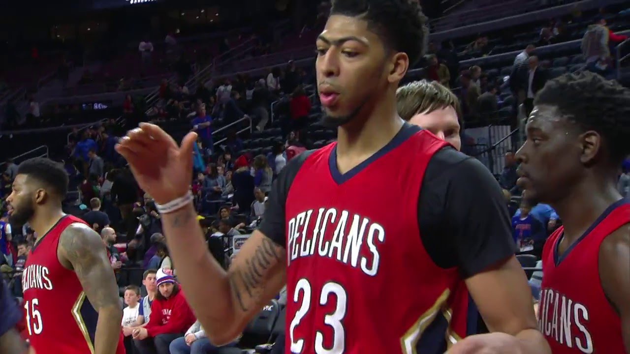 Anthony Davis with an insane line of 59 points & 20 rebounds