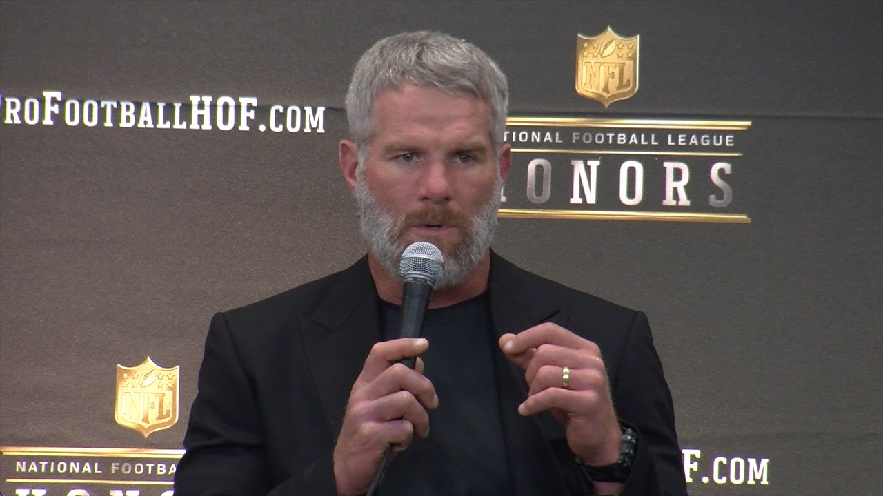 Brett Favre talks being inducted to the Pro Football Hall of Fame