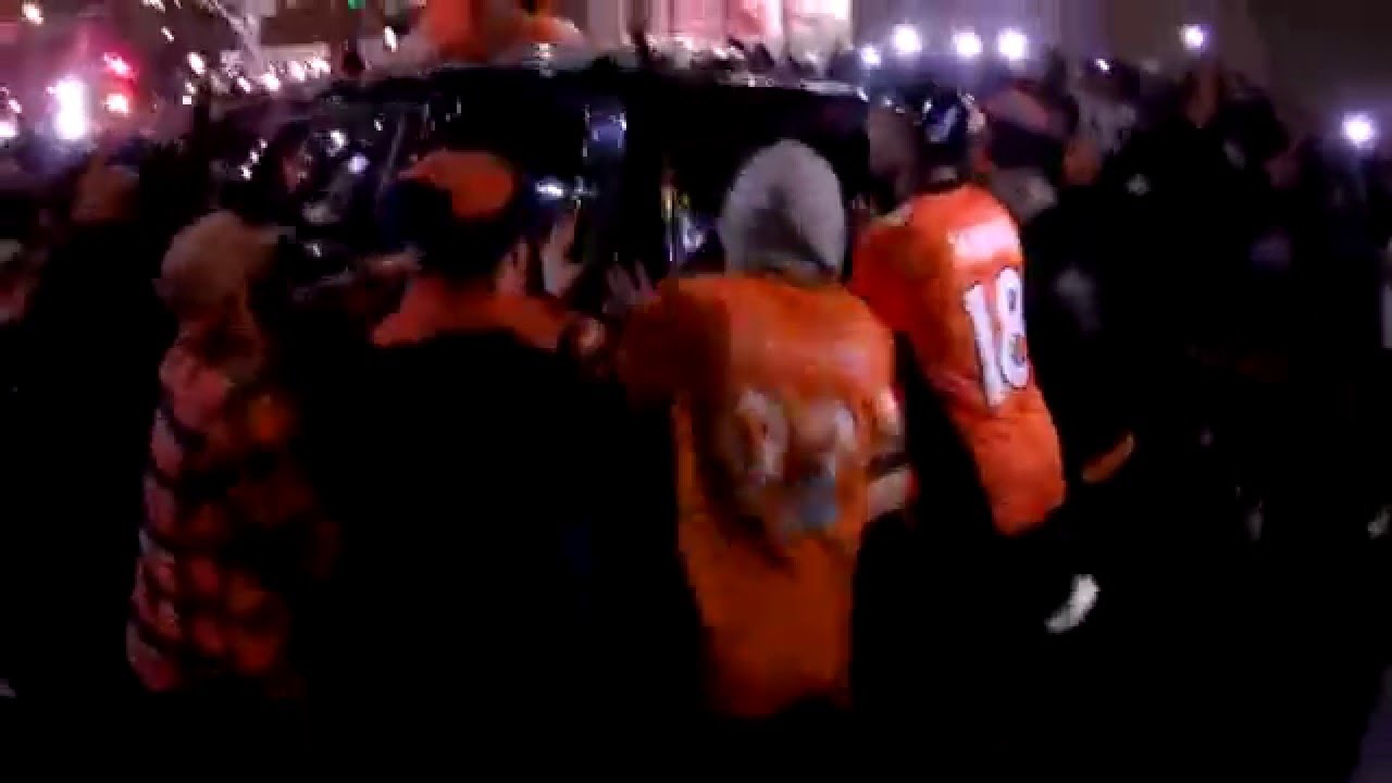 Broncos' Super Bowl victory party included a riot