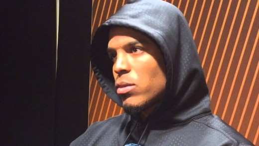 Cam Newton barely speaks in SB50 post game press conference