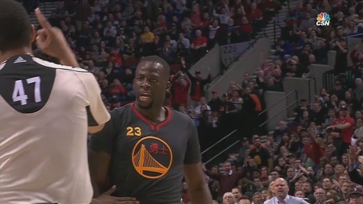 Draymond Green gets fired up & tossed from game