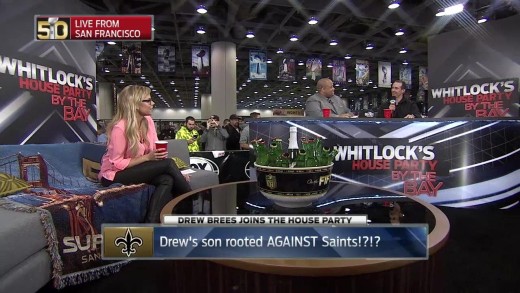 Drew Brees’ own son rooted for the Giants over the Saints