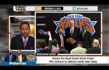 ESPN First Take break down the firing of Derek Fisher