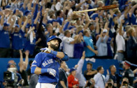 Jose Bautista hasn’t paid for a meal in Toronto since bat flip