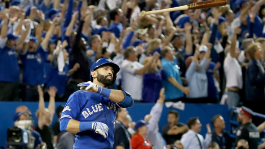 Jose Bautista hasn’t paid for a meal in Toronto since bat flip