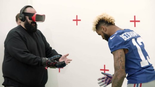 Hilarious: Odell Beckham surprises fans in virtual reality commercial