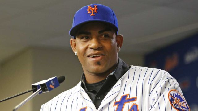 Yoenis Cespedes talks about his return to the Mets