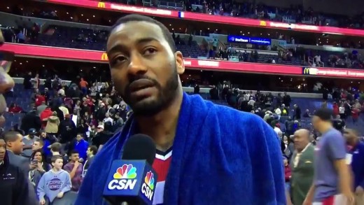 John Wall: “fans were more excited for free chicken sandwich than a win”