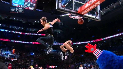 Jordan Kilganon interrupts All-Star game for incredible slam