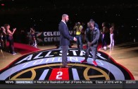 Kevin Hart snubs Drake’s handshake at the Celebrity All Star game