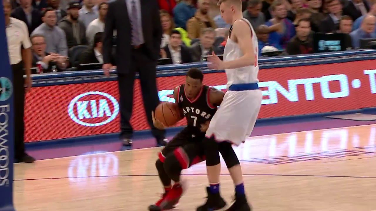Kyle Lowry puts up 22 points, 11 rebounds & 11 assists on the Knicks
