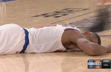 Langston Galloway collapses after missing game tying 3-pointer