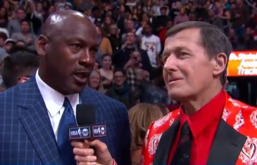 Michael Jordan interview with Craig Sager at the All-Star Game
